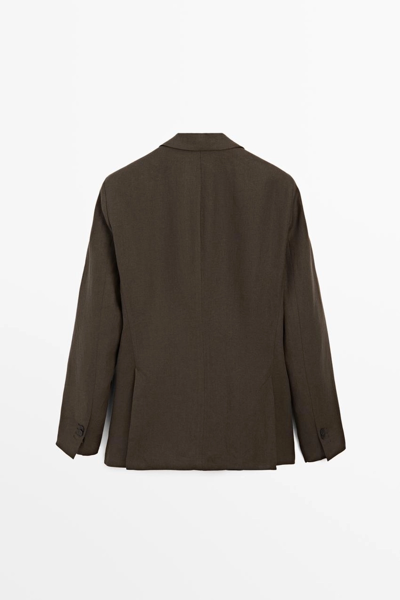 Пиджак из льна