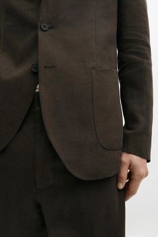 Пиджак из льна- Заказать в России