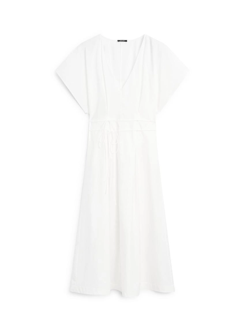 Сарафан из поплина с оборками