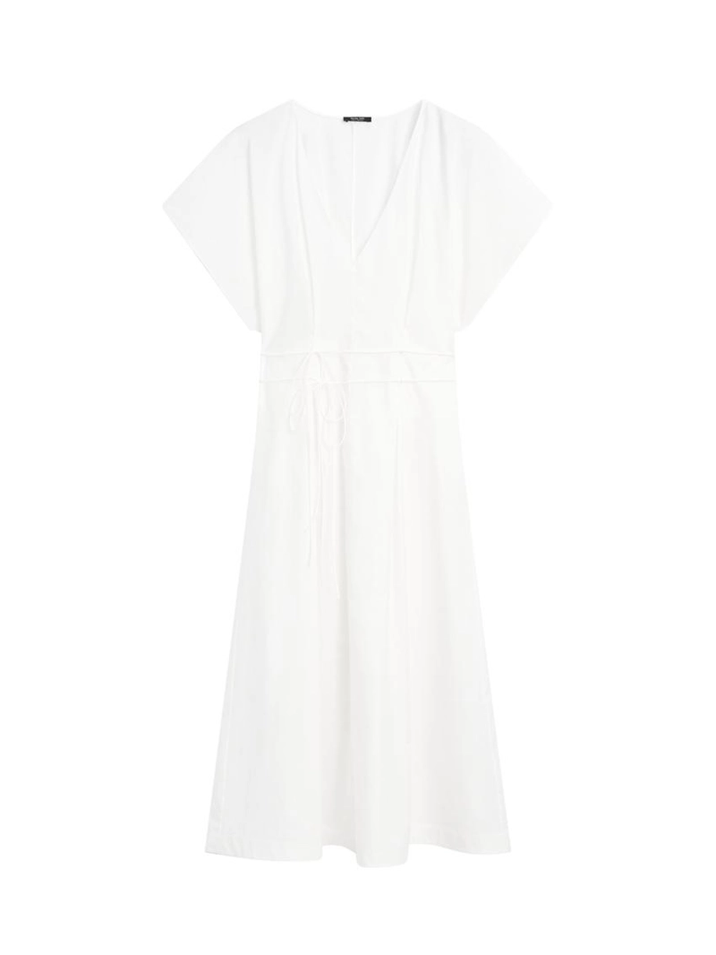 Сарафан из поплина с оборками