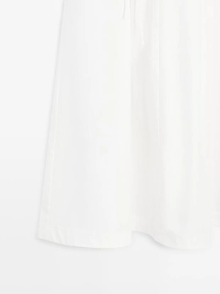 Сарафан из поплина с оборками- Заказать в России