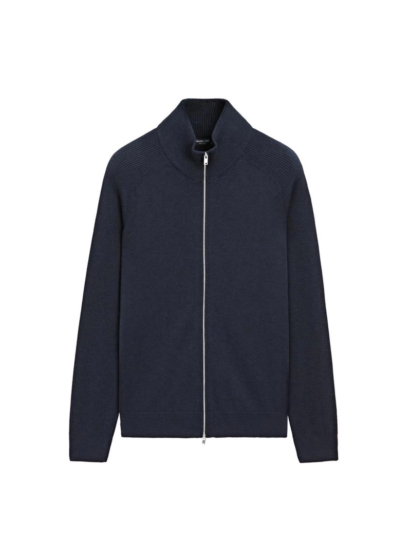 Кардиган из хлопкового микса с рукавами реглан