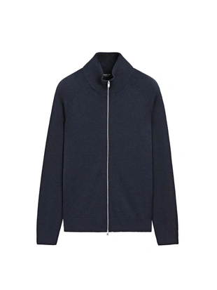 Кардиган из хлопкового микса с рукавами реглан- Заказать в России