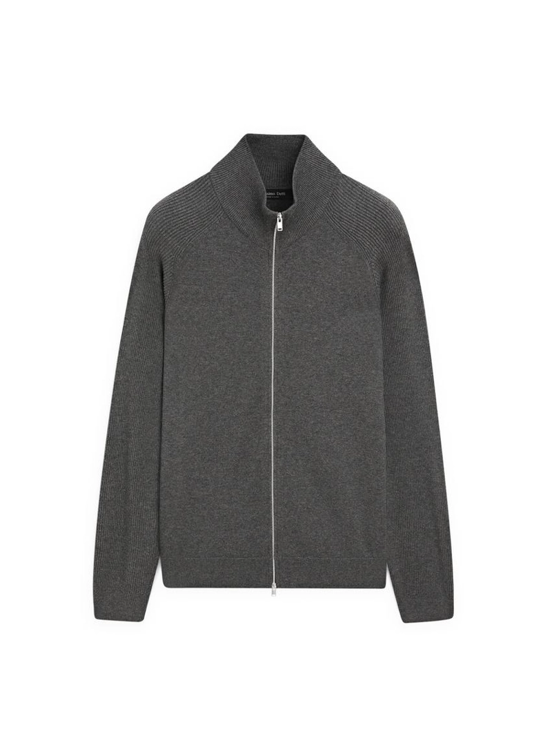 Кардиган из хлопкового микса с рукавами реглан