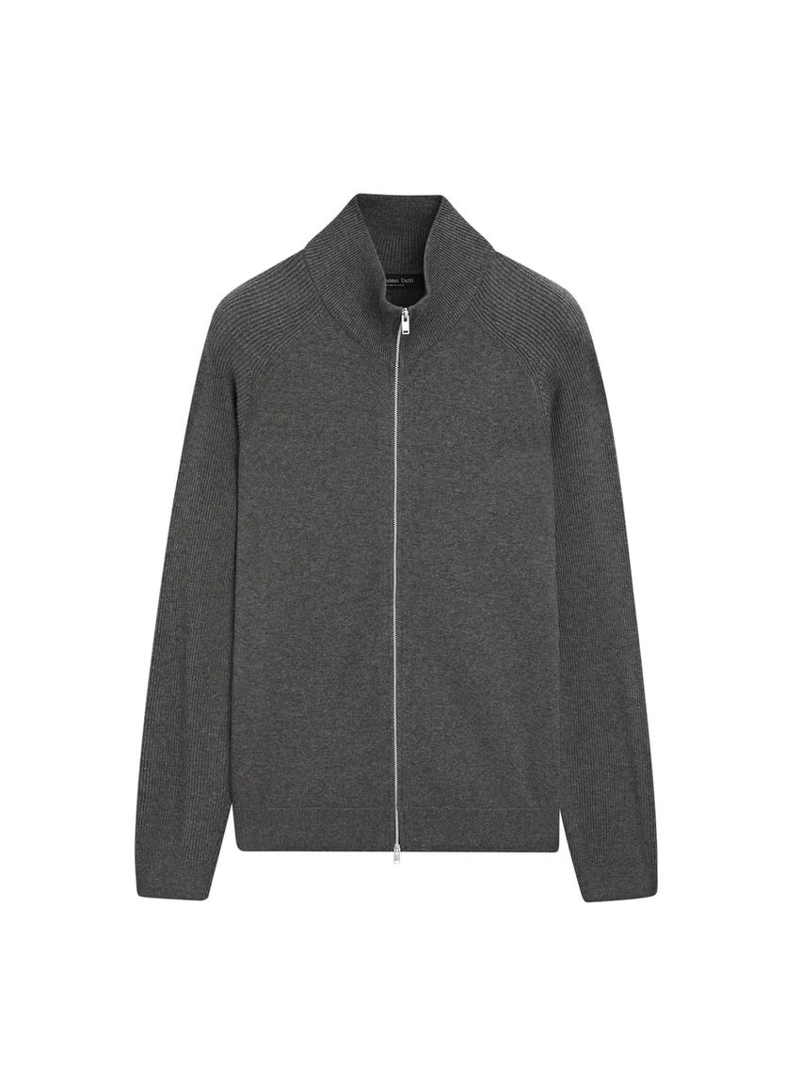 Кардиган из хлопкового микса с рукавами реглан