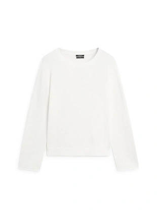 Трикотажный свитер из мерсеризованного хлопка- Заказать в России