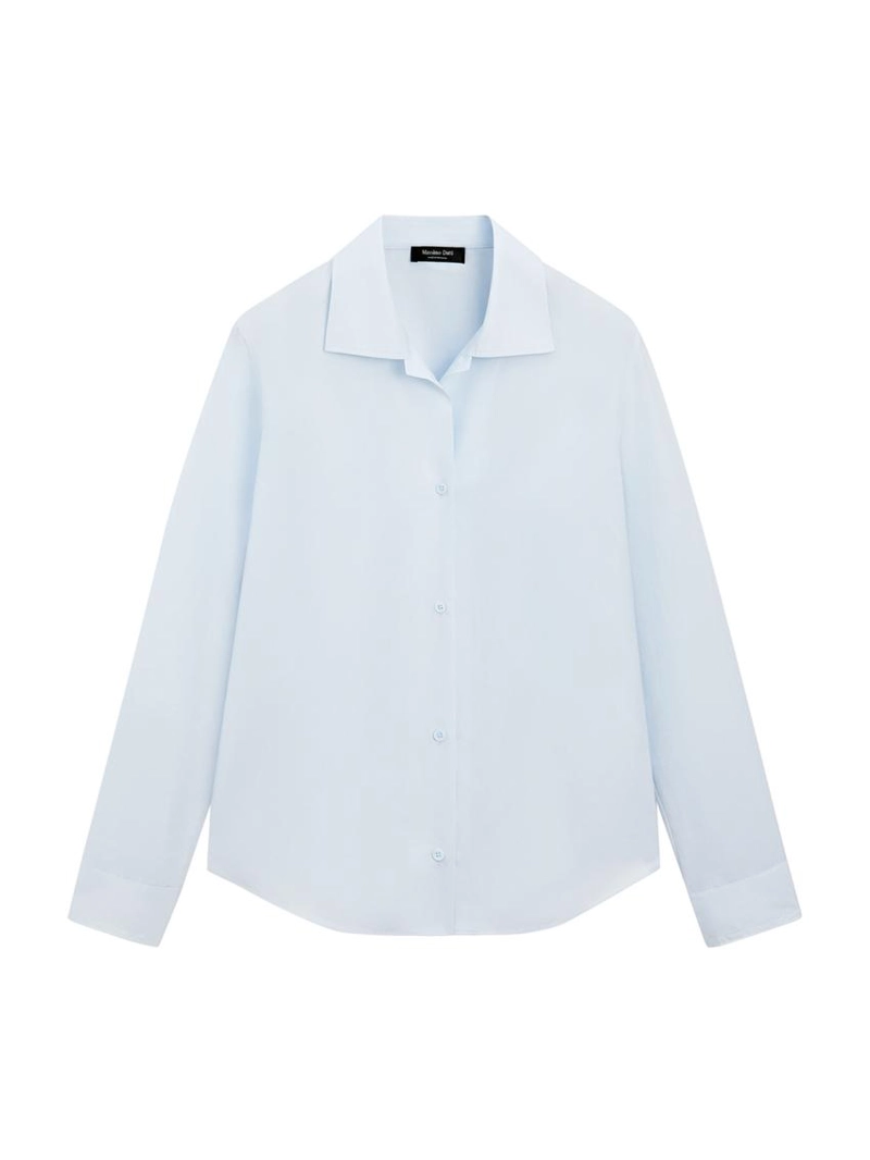 Рубашка из 100% хлопкового поплина