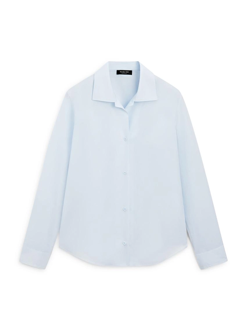 Рубашка из 100% хлопкового поплина