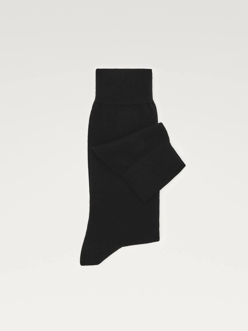 Носки из хлопкового смесового трикотажа