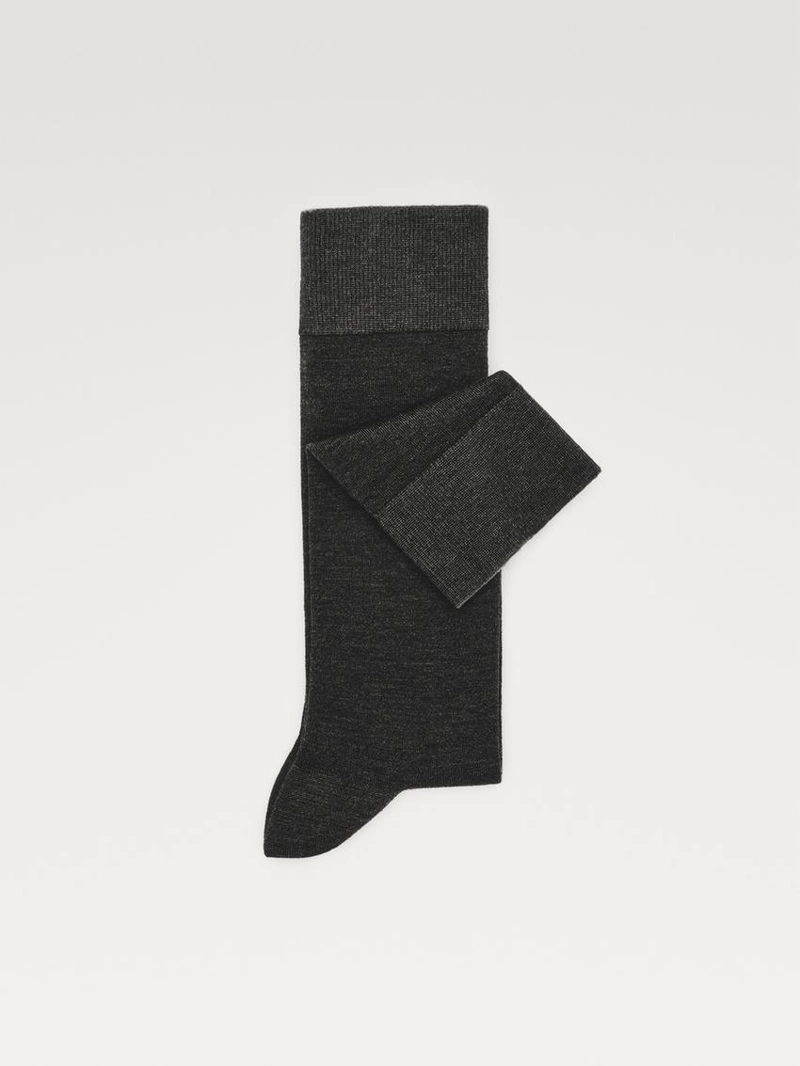 Носки из шелково-хлопковой смеси