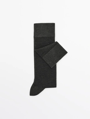 Носки из шелково-хлопковой смеси- Заказать в России