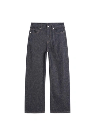 Джинсы бочонками с высокой посадкой и прямыми брючинами- Заказать в России