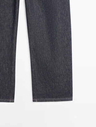 Джинсы бочонками с высокой посадкой и прямыми брючинами- Заказать в России