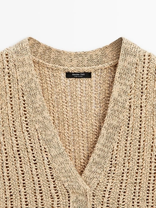 Жилет из кружева cutwork- Заказать в России