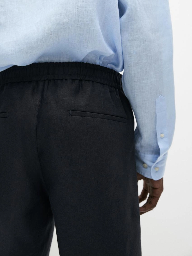 Бермуды из 100% льна