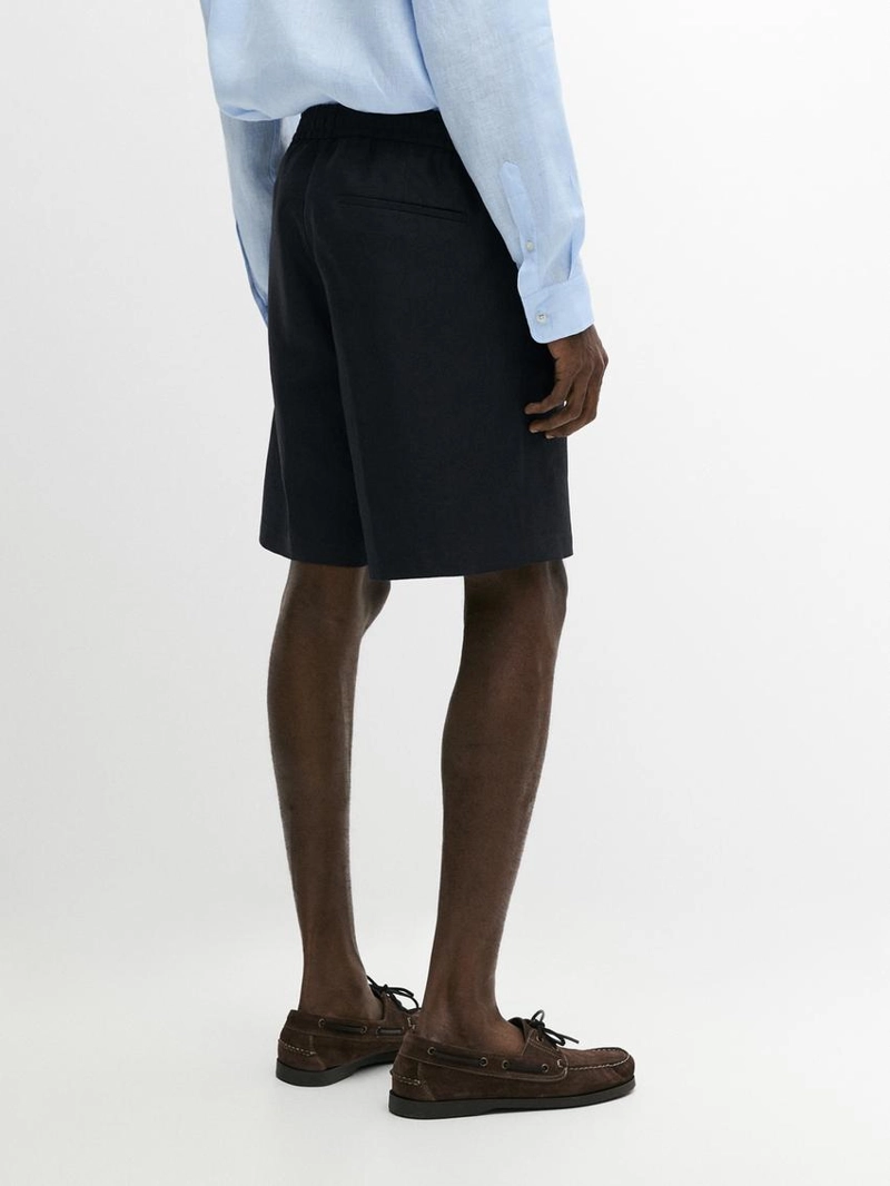 Бермуды из 100% льна