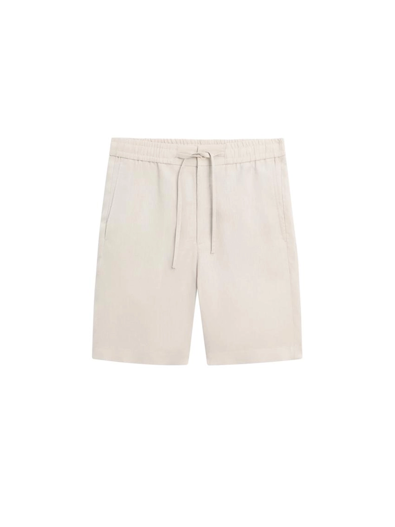 Шорты-бермуды из 100% льна