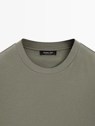 Футболка с короткими рукавами из 100% хлопка- Заказать в России