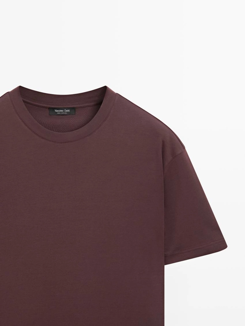 Футболка с коротким рукавом из 100% хлопка