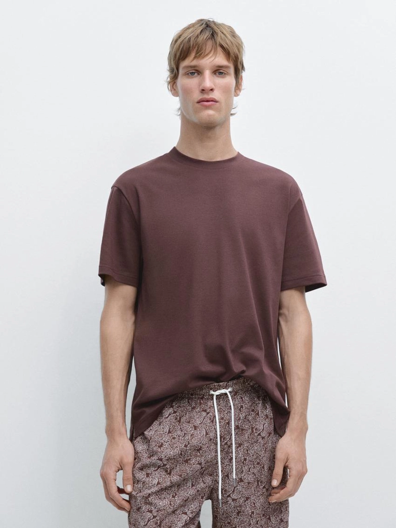 Футболка с коротким рукавом из 100% хлопка