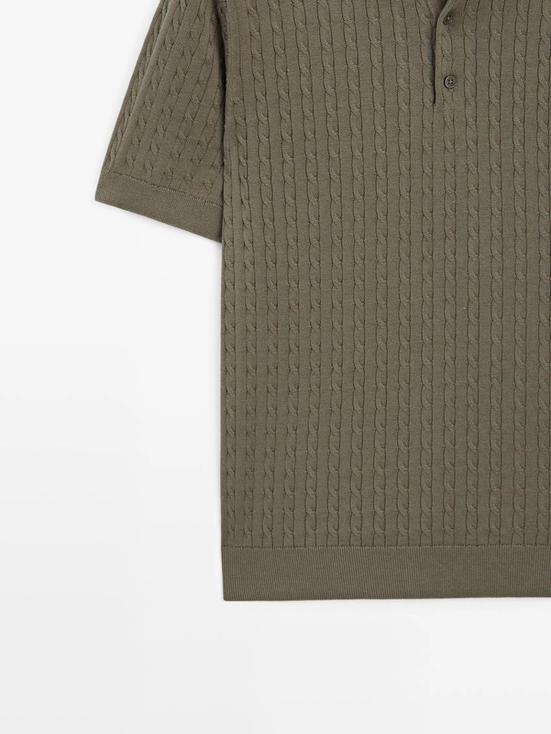 Поло из кулирной 100% хлопковой ткани