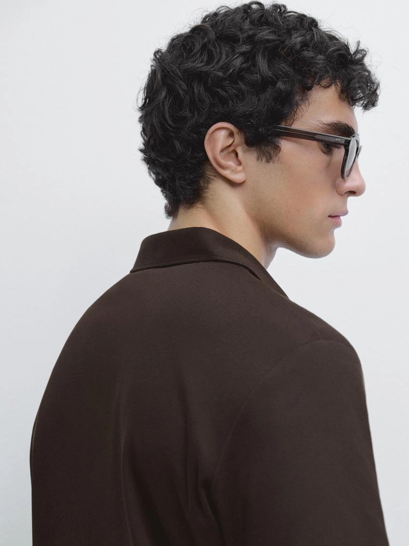 Поло с коротким рукавом и молнией