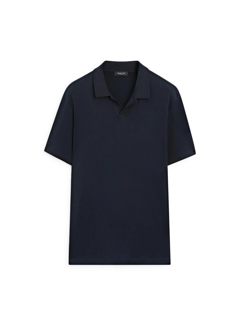 Поло из 100% хлопка с короткими рукавами