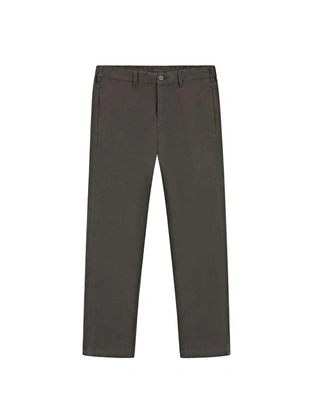 Брюки slim fit из хлопкового смесового материала- Заказать в России