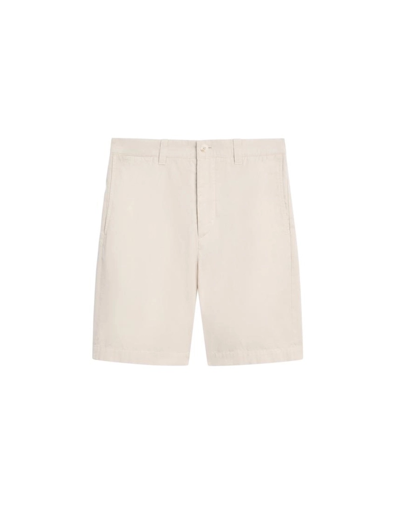 Хлопковые бермуды с деталями на поясе