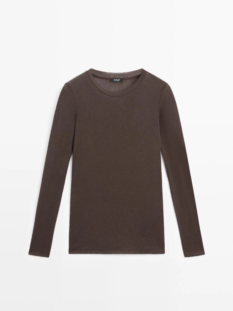 Футболка из 100% хлопка с воротником