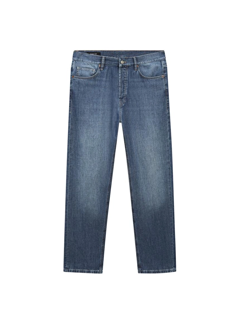 Легкие джинсы прямого кроя