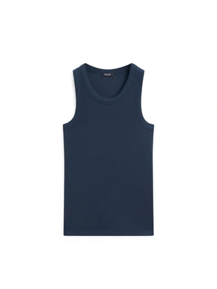 Хлопковый топ с открытой спиной- Заказать в России