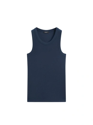 Хлопковый топ с открытой спиной- Заказать в России