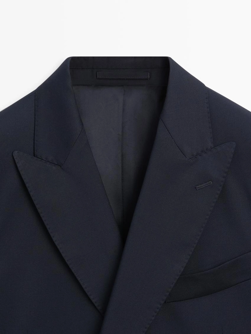 Пиджак из шерсти cool wool с двумя рядами пуговиц