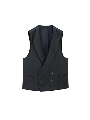 Жилет для костюма из кулирной шерсти- Заказать в России