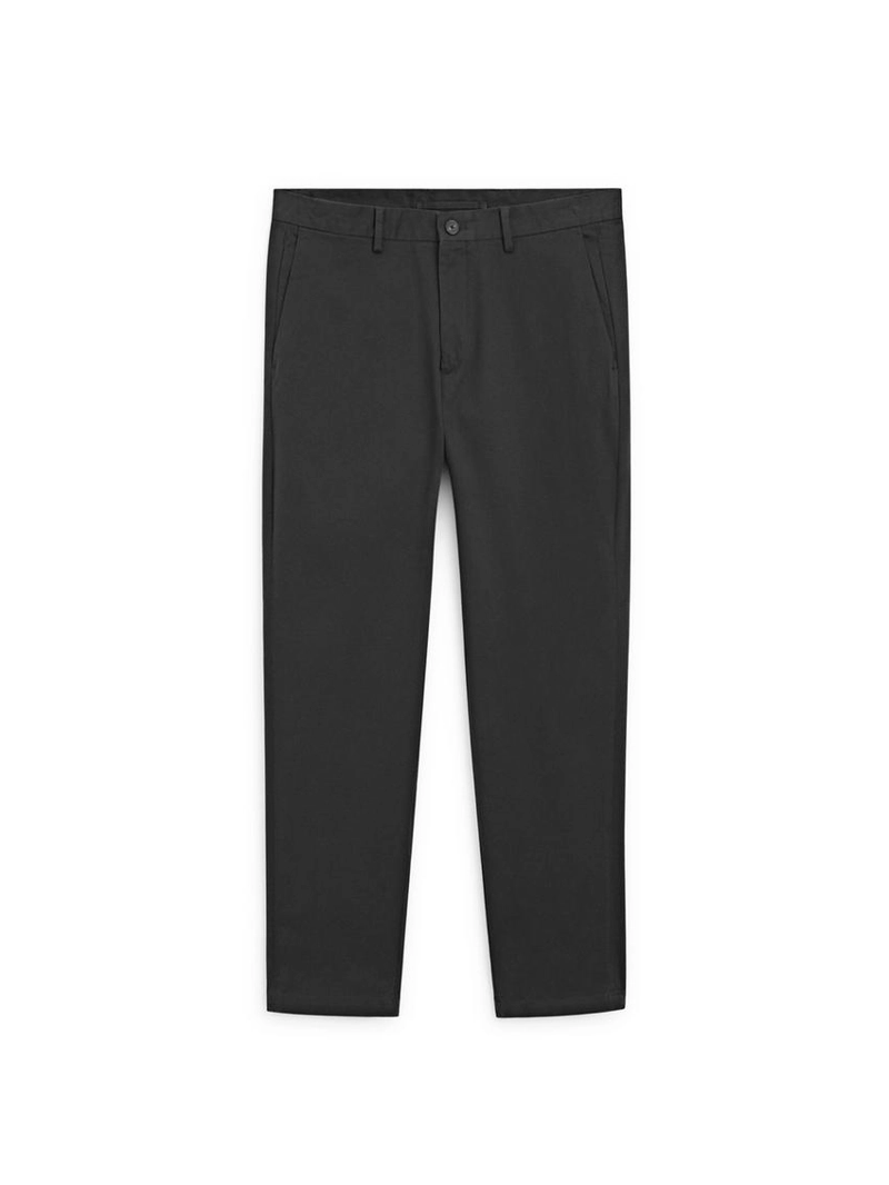 Брюки из хлопка с узким кроем