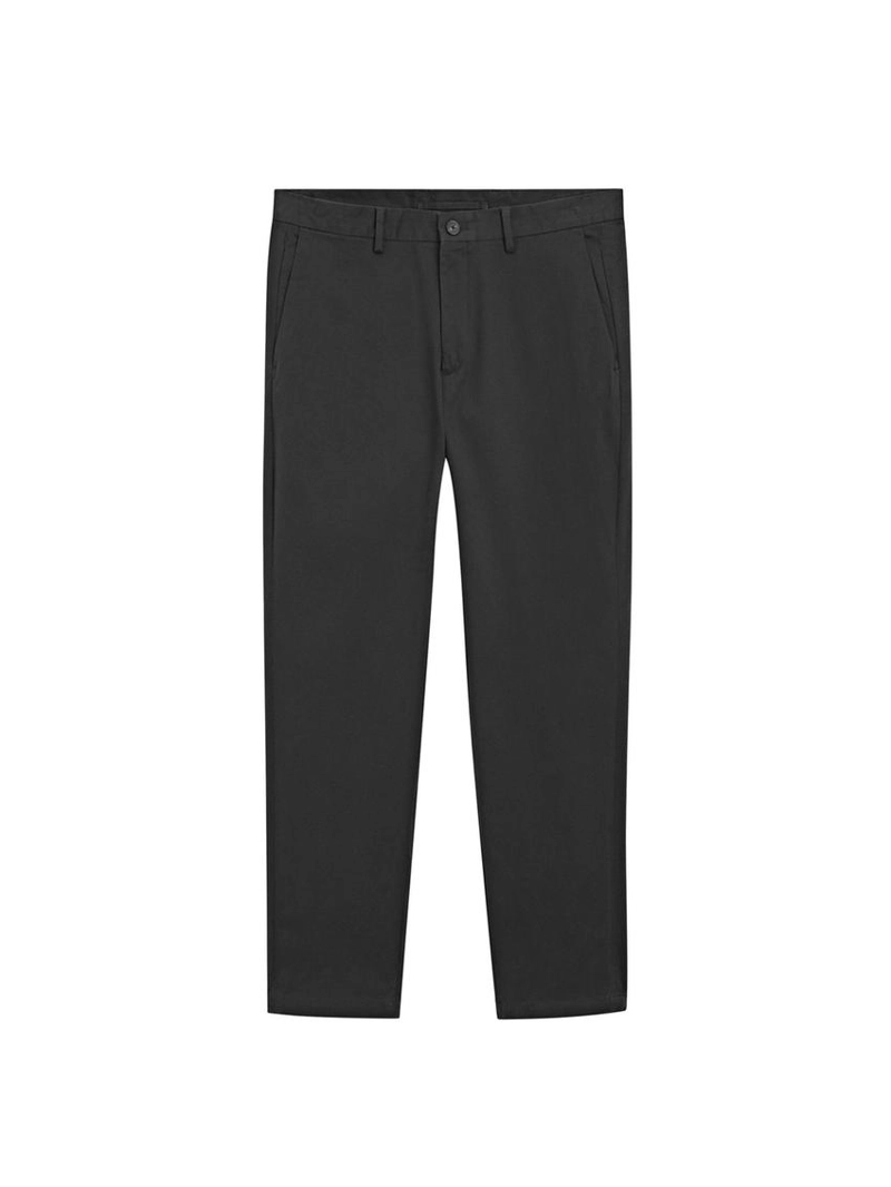 Брюки из хлопка с узким кроем