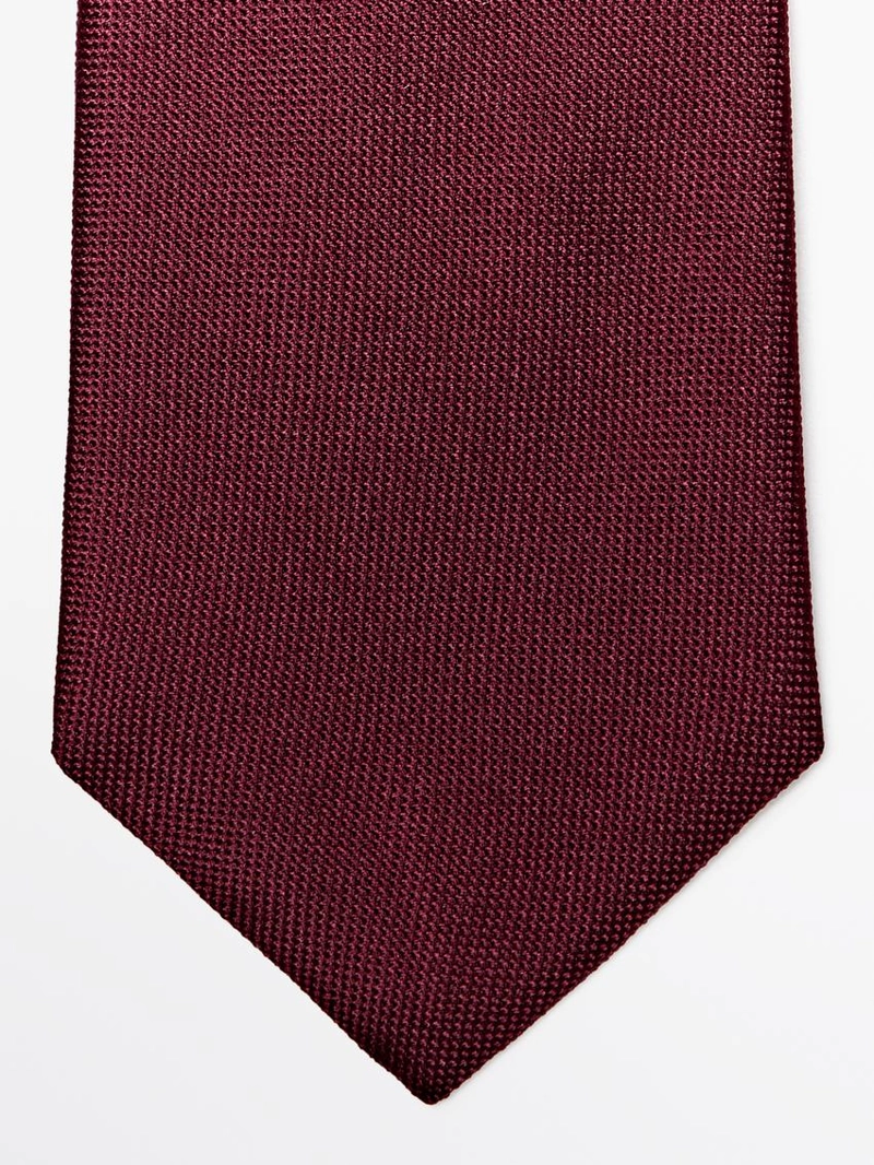 Галстук из 100% шелка с текстурой