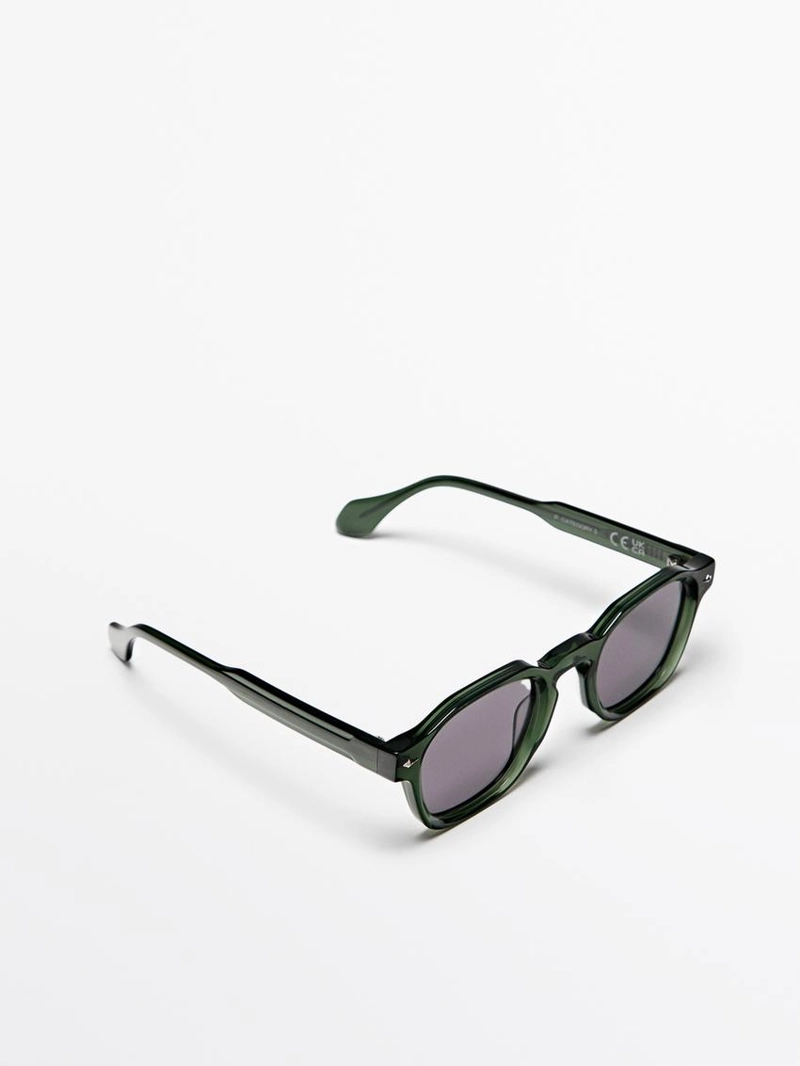 Геометрические солнцезащитные очки