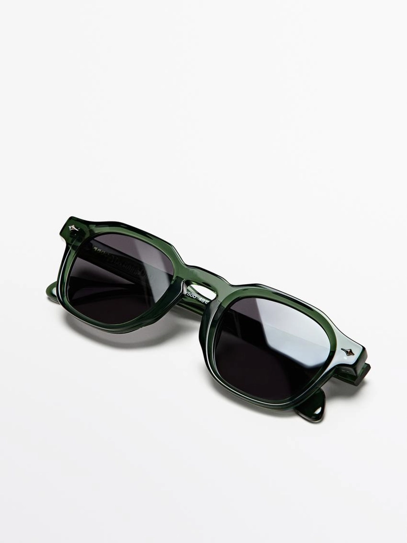 Геометрические солнцезащитные очки