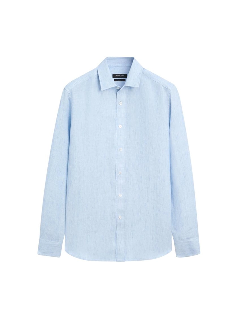 Рубашка из 100% льна с регулярной посадкой