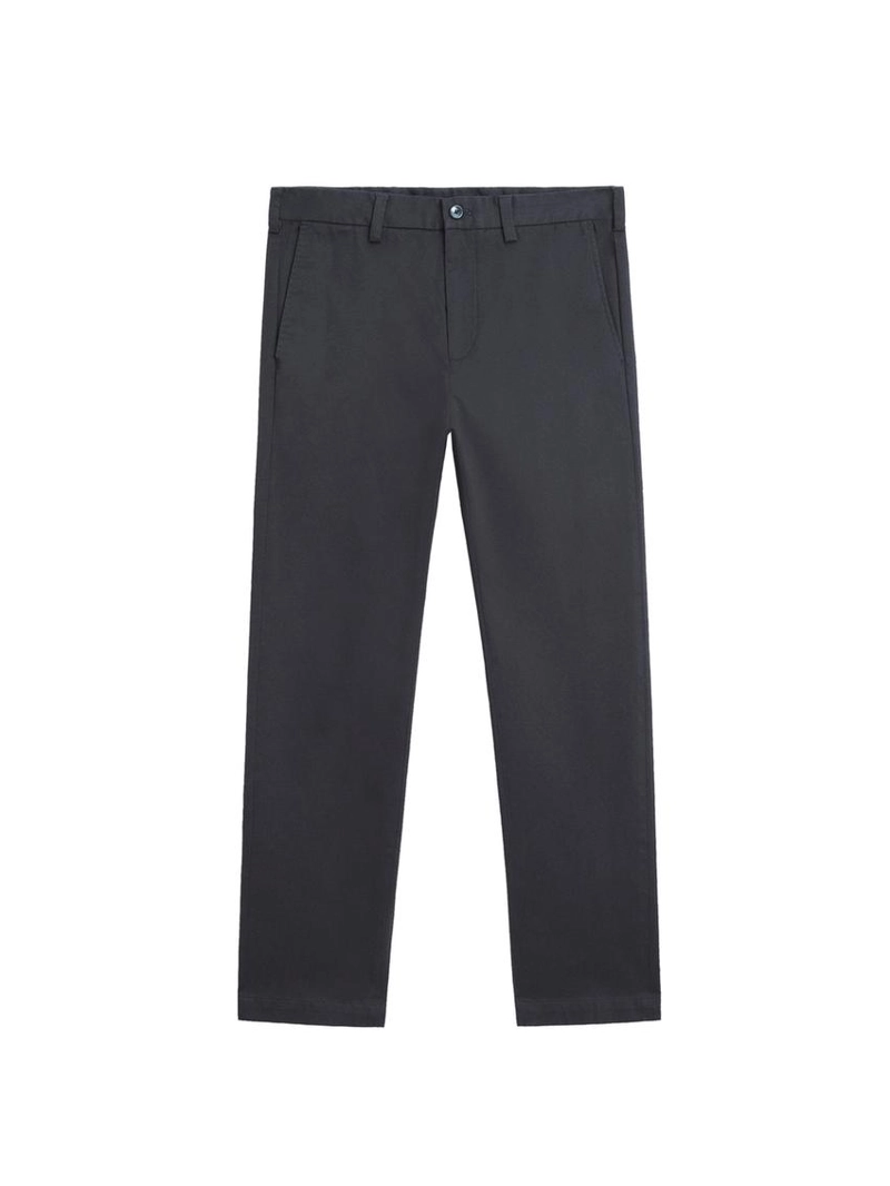 Брюки с зауженным кроем из микротекстурированной ткани