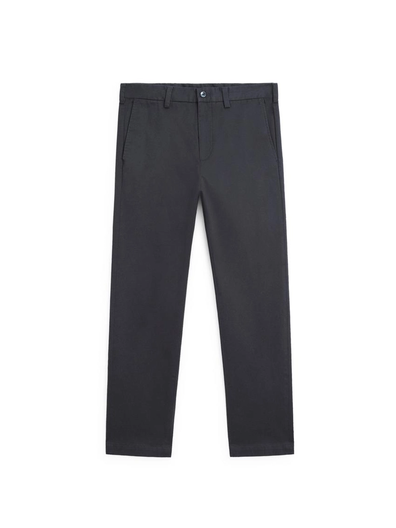 Брюки с зауженным кроем из микротекстурированной ткани