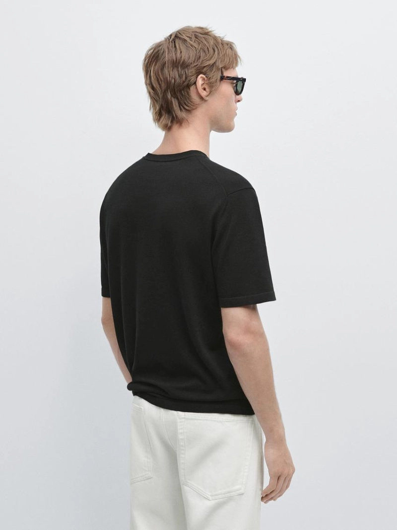 Футболка из хлопкового трикотажа