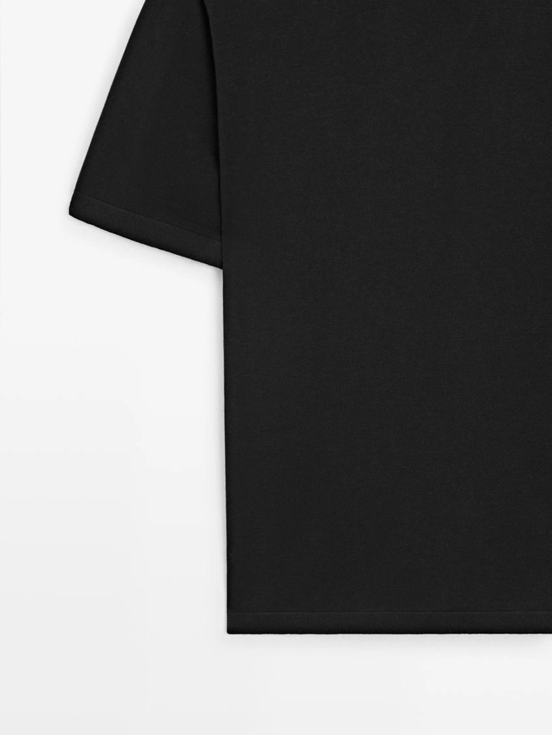 Футболка из хлопкового трикотажа