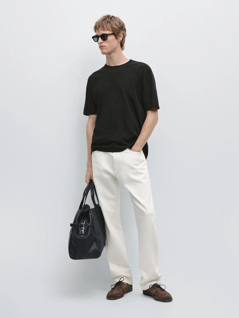 Футболка из хлопкового трикотажа