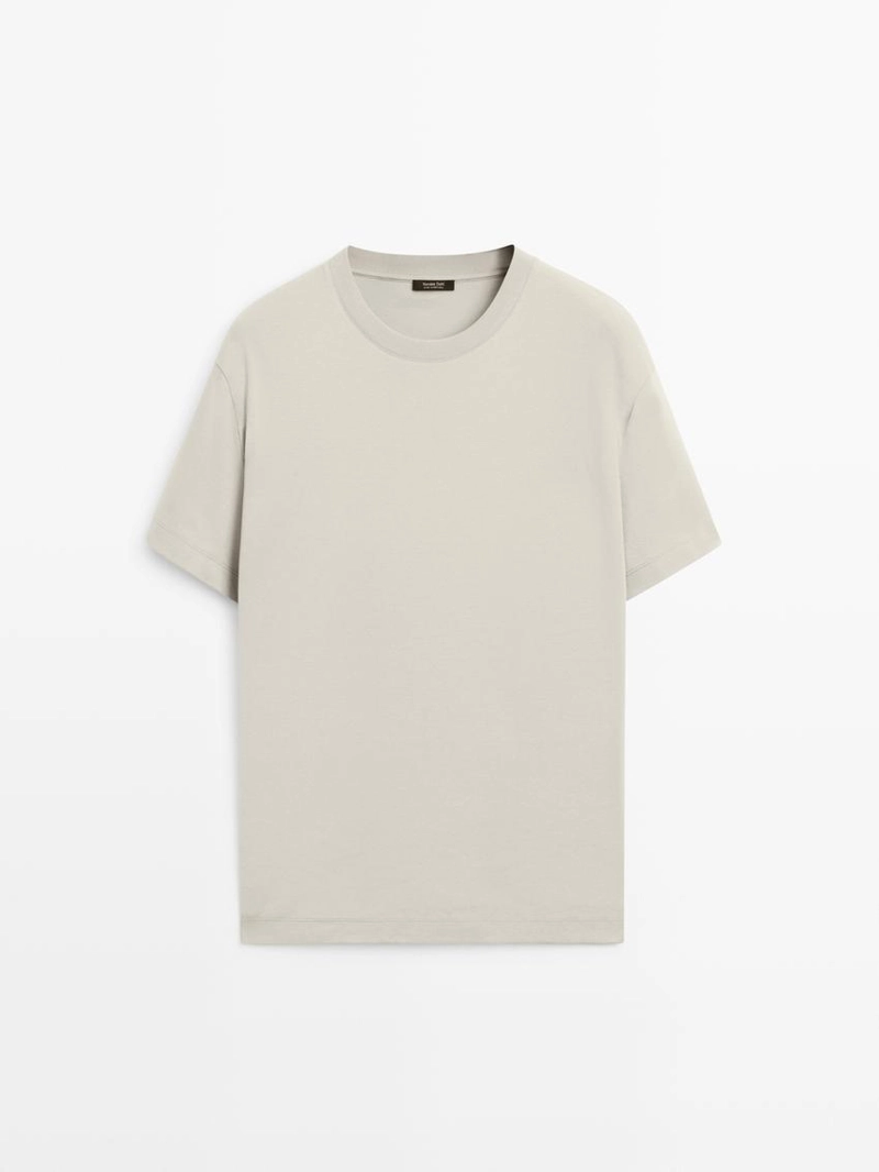 Футболка из 100% хлопка средней плотности