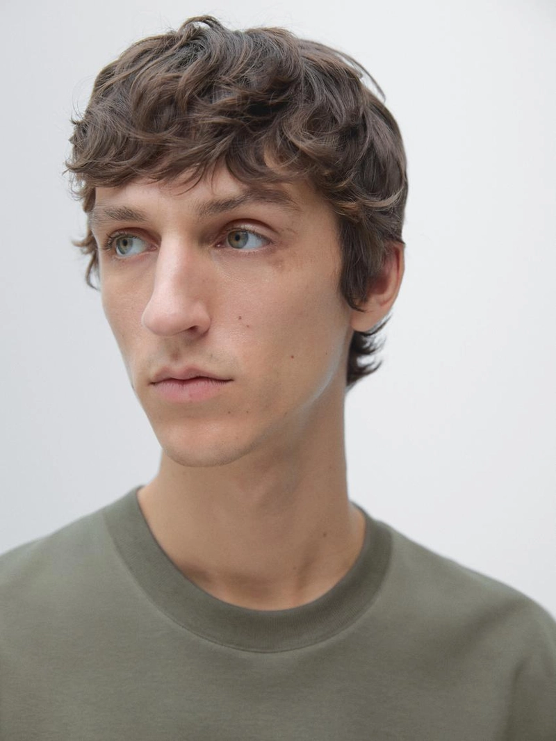 Футболка среднего веса из 100% хлопка