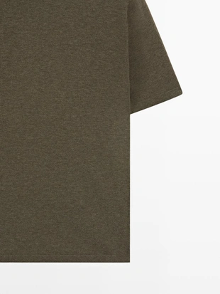 Трикотажная хлопковая футболка- Заказать в России