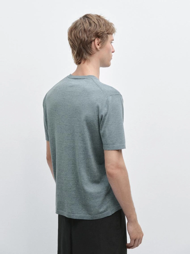 Футболка из хлопкового трикотажа